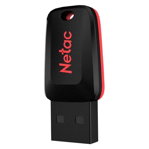 Netac U197 USB Flash Drive - 64GB - Black