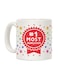 muGGyz Deviation Rudolf Printed Coffee Mug White 11Ounce