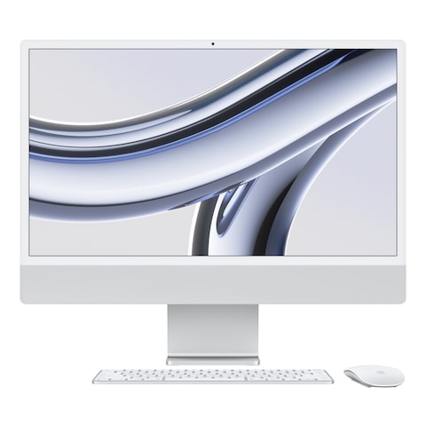 Apple iMac 24-Inch 8GB RAM 512GB SSD Full HD Monitor English Silver