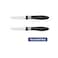 Tramontina Cor &amp; Cor Knife Set 3 Inch Pack of 2 Black And Silver