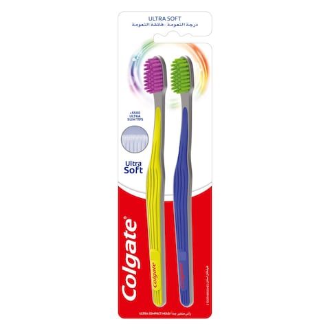 Colgate Ultra Soft Toothbrush Multi Pack 2 Pcs