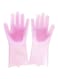 Generic Silicone Dishwashing Gloves Pink 36&Atilde;&mdash;8&Atilde;&mdash;18cm