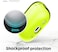 Elago Clear Hang Designed For Airpods Pro 2 2nd Gen (2022) Case Cover With Carabiner - Neon Yellow