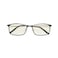 Xiaomi HMJ01TS Protective Computer Eye Glasses Anti Blue Ray 40% Blue Light Blocking Rate Gold-Plastic Hybrid Frame TR90 Stainless Steel PC Lens Silicone Nose Pad - Black