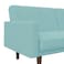 In House Shahrzad 2 In 1 Sofabed Velvet Upholstered - Light Turquoise