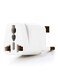 Generic 5 Socket Wd7S UKPlug To Universal Us/Eu/Uk/Au Socket Adapter White