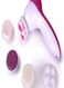 Generic 5-Piece Body Cleaning Massage Machine Set Grey/Blue/Pink 120G