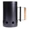 Coal Burner and Charcoal Chimney Burner Starter for Bbq Barbeque  - Steel Cooking Stove Fire Chimney Starter BBQ Tools