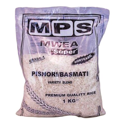 Kings M. P. S Grade 1 Mwea Super Basmati Rice 1kg