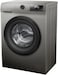 Hisense 8KG Front Loading Washing Machine 1200 RPM, With Pause &amp; Add, Drum Clean, Inverter model, WFSQ8012VMT, Titanium Gray