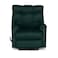 In House Velvet Rocking &amp; Rotating Recliner Chair - Dark Green - AB011