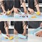 7 Sets of Wheat Straw Knives, Household Stainless Steel Fruit Kitchen Knives, Kitchen Knives(Blue)