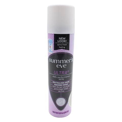 Summer&#39;s Eve 5 In 1 Ultra Daily Performance Spray 56.7G