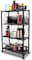 Nar 4-Tire Kitchen Microwave Racks Shelving Storage Unit Foldable Bread Racks(B-4 Layer)