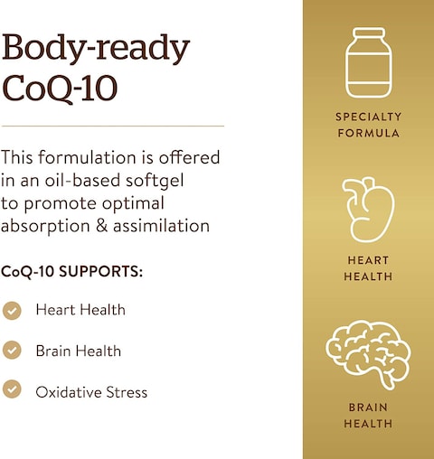Solgar Megasorb Coq-10, 100 Mg, 90 Softgels