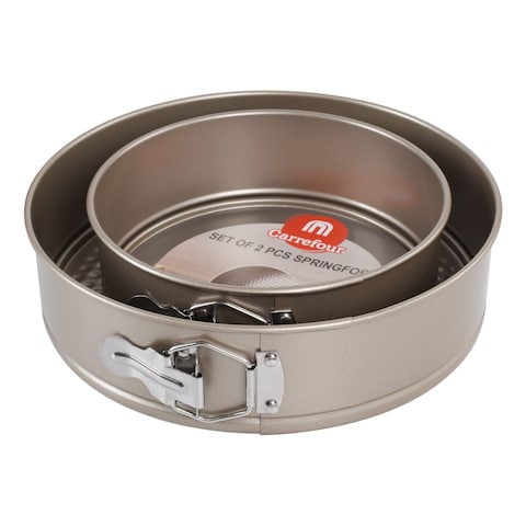 Carrefour Springform Pan Set 2 PCS