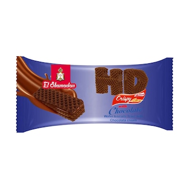 أتش دي ويفر بالكاكاو محشو بالشوكولاتة - 1 قطعة