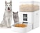 Automatic Pet Feeder, Dog Feeder Cat Food Dispenser with Programmable Timer,Dual Power Supply &amp; Voice Recorder for Cats Dogs