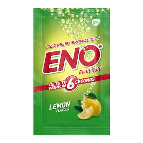 إينو ملح فواكه مضاد للحموضة بنكهة الليمون لتسهيل الهضم - 10 أكياس