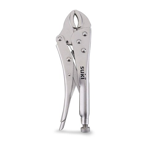 Suki - Locking Grip Pliers Silver 220millimeter