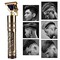 HICITI Pro T Outline Clippers Trimmer, Electric Pro Li Outline Trimmer T Blade Trimmer Grooming Cordless Rechargeable,Professional 0mm Baldheaded Zero Gapped Trimmer Hair Clipper for Men