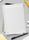 Lowha Spiral Notebook With 60 Sheets And Hard Paper Covers With Aesthetic Beauty Design, For Jotting Notes And Reminders, For Work, University, School