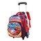 Baby Backpack 3Pcs For Baby Boys 1 lunch 1 Pencil Box And 1 Bag With Adjustable Strap For School 2 Wheels 14 Inch