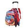 Baby Backpack 3Pcs For Baby Boys 1 lunch 1 Pencil Box And 1 Bag With Adjustable Strap For School 2 Wheels 14 Inch