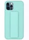 FOCUS Finger Grip Holder and standing cover with Car Magnetic Multi-function Shockproof Protective Case Cover For iphone 11 Pro Aqua Green