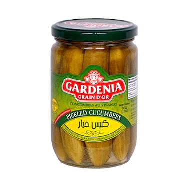 Gardenia Grain DOr Cucumbers Pickled 600GR