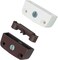 Robustline Center Screw Type Cupboard Fitting &amp; Door Magnet Latch Catch Cabinet Hardware 2Pcs, Brown