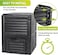 Egardenkart Compost Bin 300 Litre Garden Composter Bin Composting Waste Box Recycling Eco Storage.