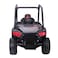 RBWTOYS -12v Stinger XR Ride On UTV w/ Rubber Tires &amp; Leather Seat S604 (SPIDER BLACK) 118x69x86cm