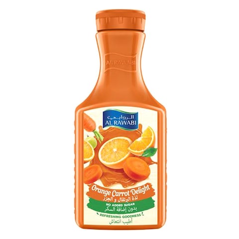 الروابي عصير برتقال وجزر 1.5 لتر