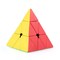 Generic-Pyramid Speed Cube Triangle Magic Cube Pyramid Stickerless Cube Puzzle Cube for Beginners Kids