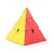 Generic-Pyramid Speed Cube Triangle Magic Cube Pyramid Stickerless Cube Puzzle Cube for Beginners Kids
