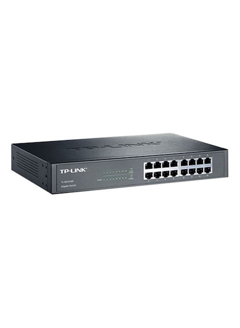 TP-Link 16-Port Gigabit Desktop/Rackmount Switch Black