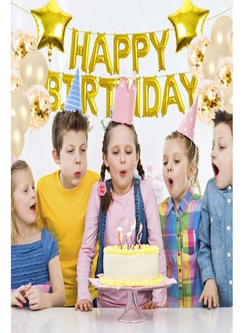 Party Time Decorative Birthday Party Foil Balloon