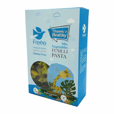 Free Mix Vegetables Fusili Pasta Gluten Free - 200 gram