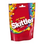 Buy Skittles Candy Coated Chewy Lens Fruit, Pouch, 174g in Saudi Arabia