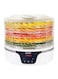 Dessini Food Dehydrator 2000-Food Dehydrator Clear/White/Blue