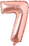 Generic 7 Number Foil Balloon 16-Inch
