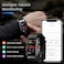 KOSPET Smart Watch Tank X1 (Black) - 10ATM Waterproof, 1.47&Prime; AMOLED Display, AOD, 3D Fitness Tracker, 24H Smart Sleep Tracking, Heart Rate, 70 Sports Modes