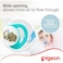 Pigeon Mini Light Pacifier 78263 Multicolour Pack of 2