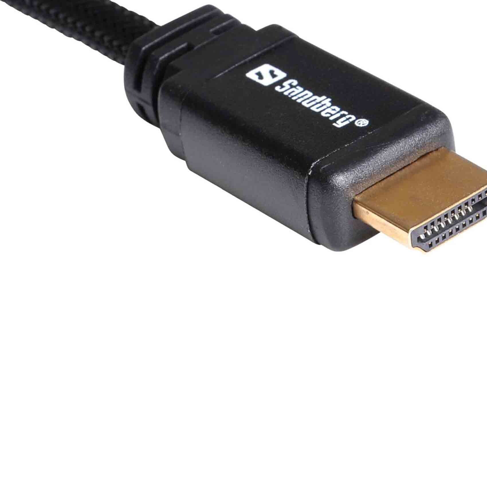 Sandberg HDMI 2.0 Cable 3m Black