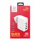 Mak quick home charger 4 USB ports, MHC-1, White