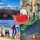 Generic - Outdoor Picnic Blanket 57'x79' Foldable Patterned Waterproof Handy Folding Beach Mat