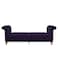 In House Serena 2 In 1 Sofabed Velvet Upholstered - Dark Purple