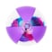 BST W 16/41CM FEATHER BEACH BALL