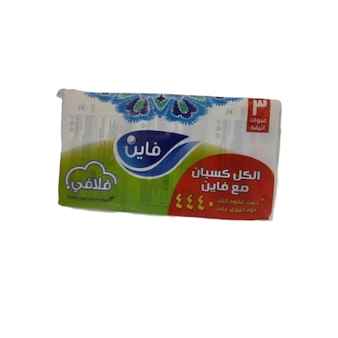 Fine Fluffy Facial Tissues - 500 Tissues - 3 Pieces